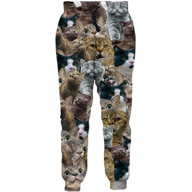 gucci cat sweatpants