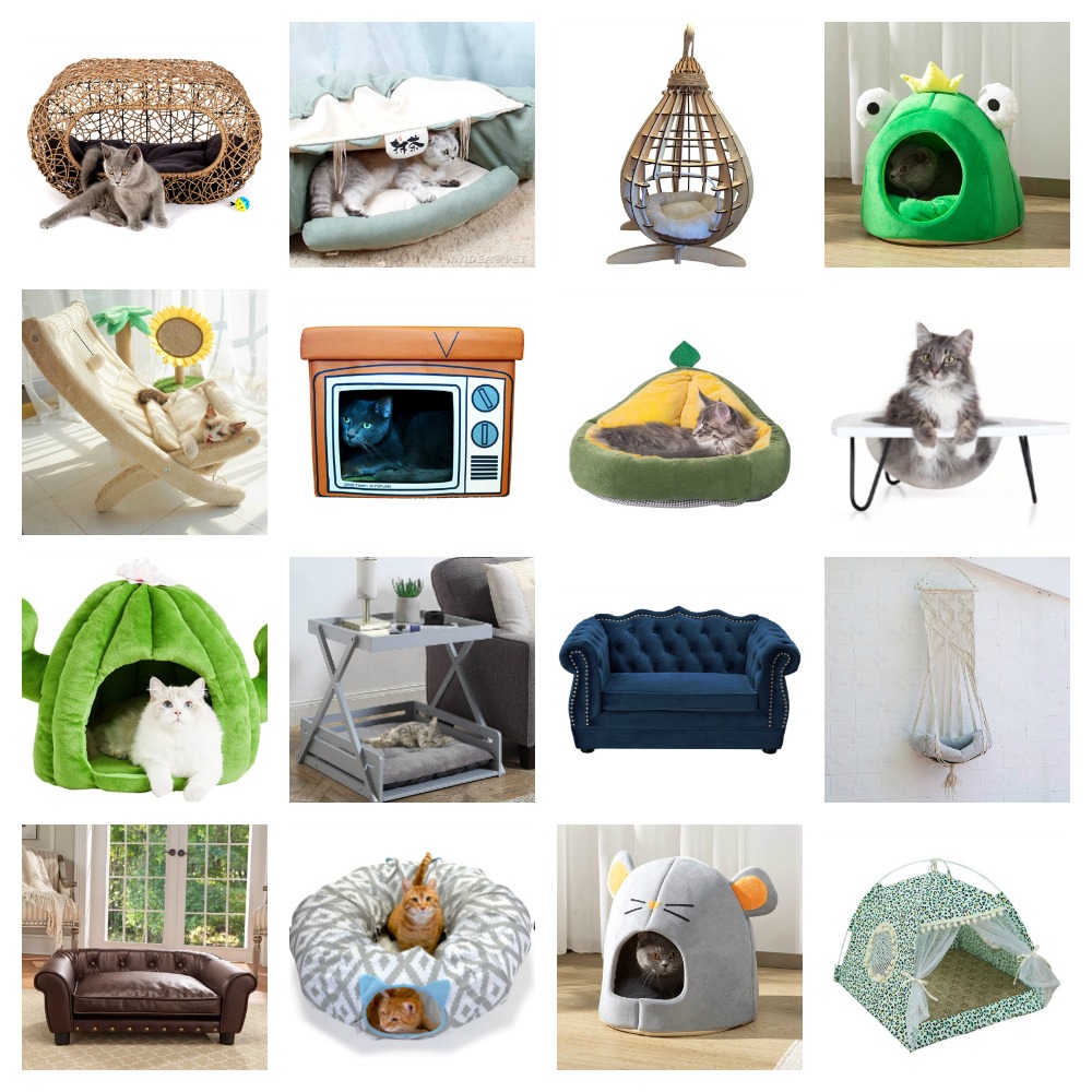 Unique Cat Beds And Caves For Your Kitty Meow As Fluff