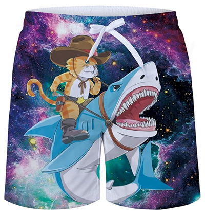 Board Shorts For Men Who Love Cats! – Meow As Fluff