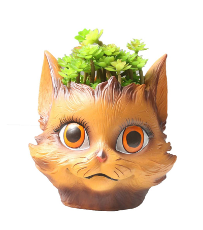 Cat Planters And Plant Pots