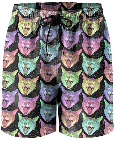 Board Shorts For Men Who Love Cats! – Meow As Fluff