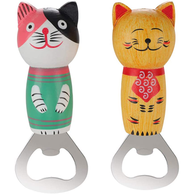 Cat Bottle Openers And Corkscrews