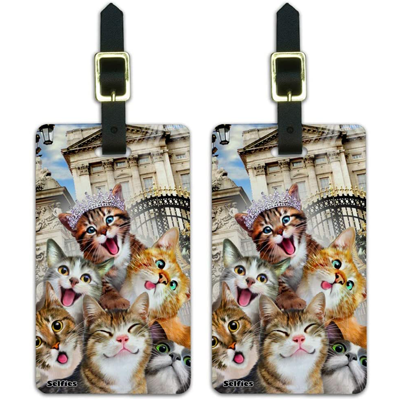 Cat Luggage Tags For People Who Love Kitties! – Meow As Fluff