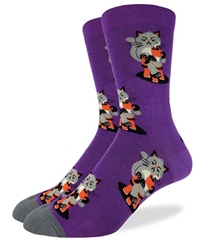 Socks For Men Who Love Cats! – Meow As Fluff
