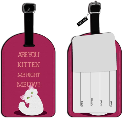 Cat Luggage Tags