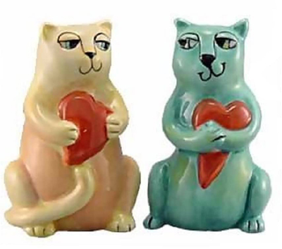 Cat Salt And Pepper Shakers