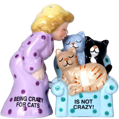 Cat Salt And Pepper Shakers