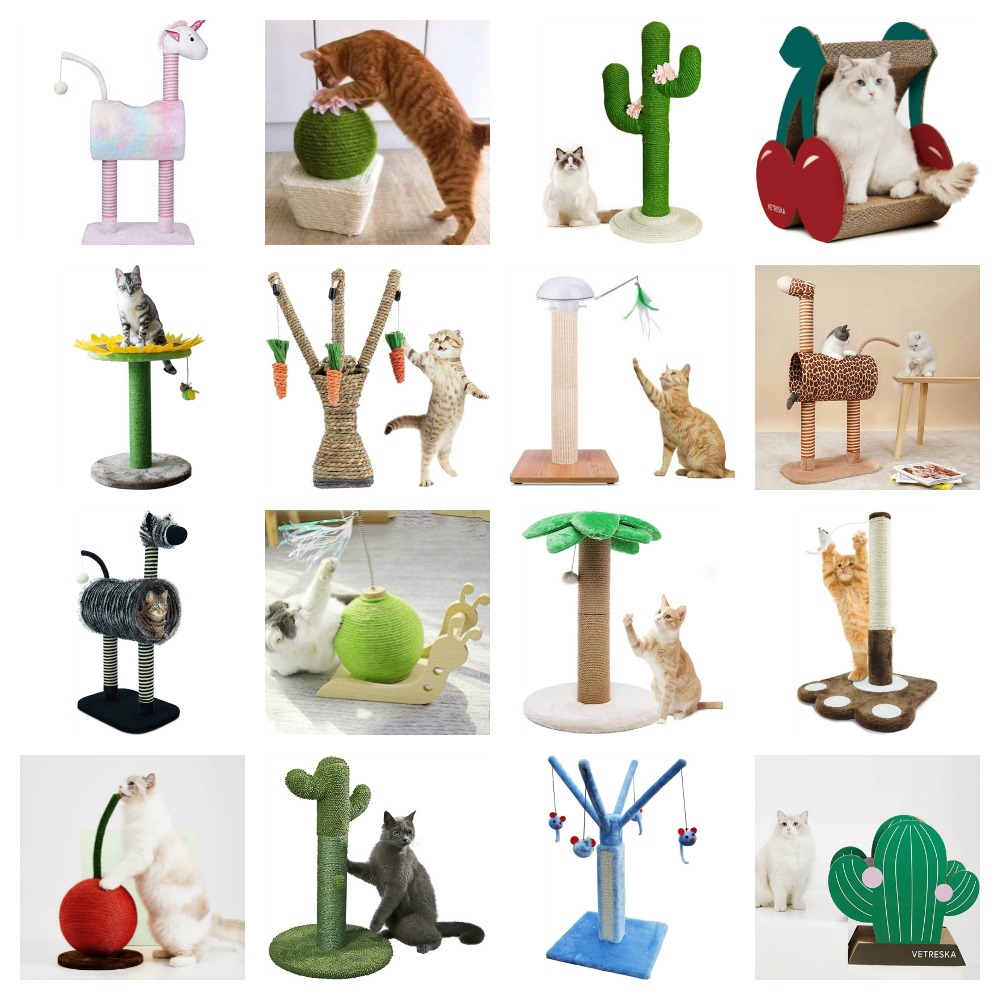 Unique Scratching Posts Your Cat Will Love! Meow As Fluff