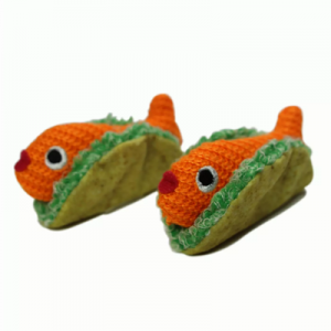 fish taco cat toy