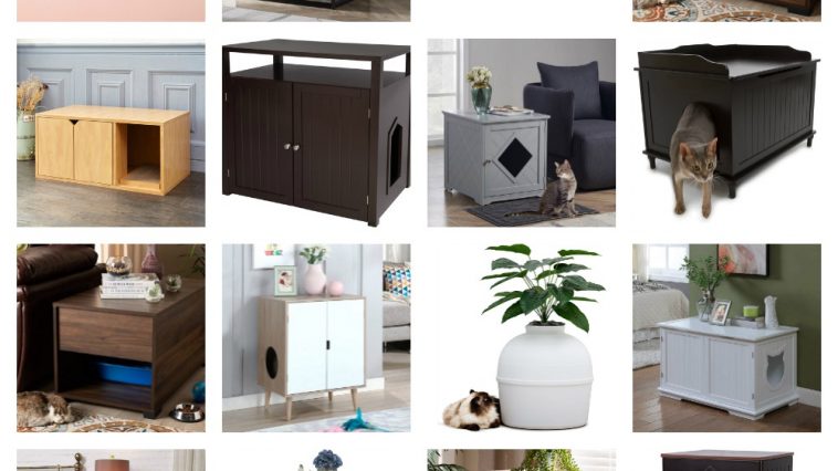 Litter Box Cabinets And Enclosures feature
