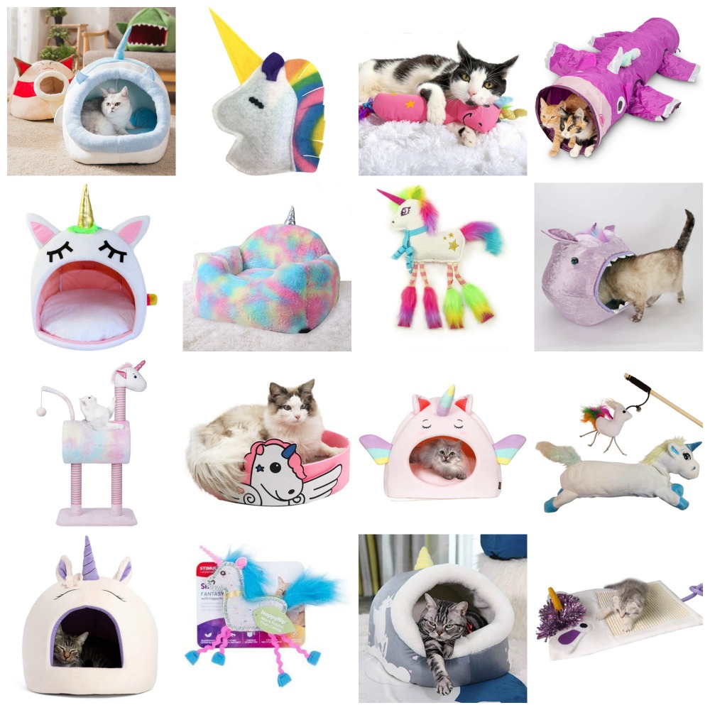 Unicorn cat outlet bed