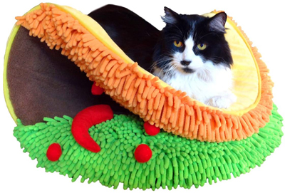 Food Inspired Cat Beds, Mats, And Caves