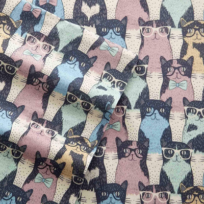 Kitty Sheets For People Who Love Cats Meow As Fluff