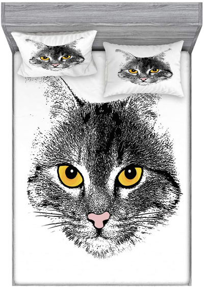 Kitty Sheets For People Who Love Cats Meow As Fluff