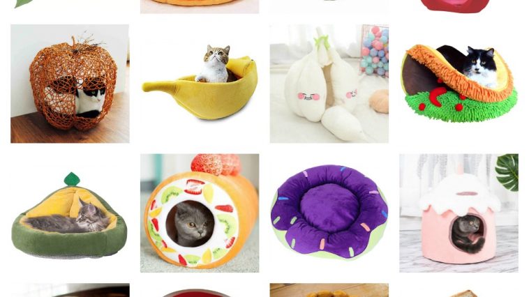 Food Inspired Cat Beds, Mats, And Caves feature
