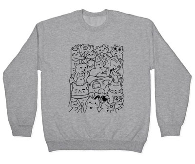 cat Sweatshirt For Women