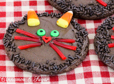 halloween cat cookie recipes