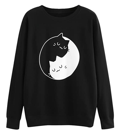 cat Sweatshirt For Women