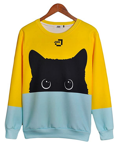 cat Sweatshirt For Women