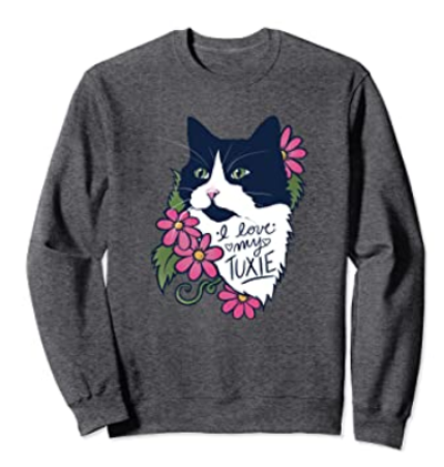 women's sweatshirts with cats on them