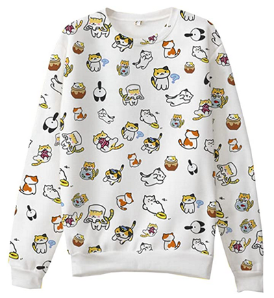 cat Sweatshirt For Women