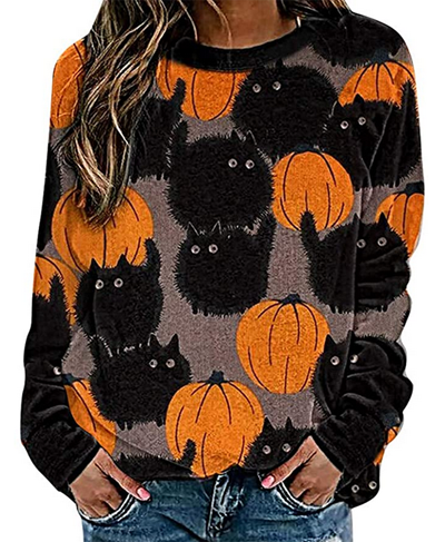 cat Sweatshirt For Women