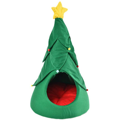 Christmas Cat Scratchers, Tunnels, Caves, Beds, And Houses For Your Kitty