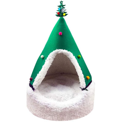 Christmas Cat Scratchers, Tunnels, Caves, Beds, And Houses For Your Kitty