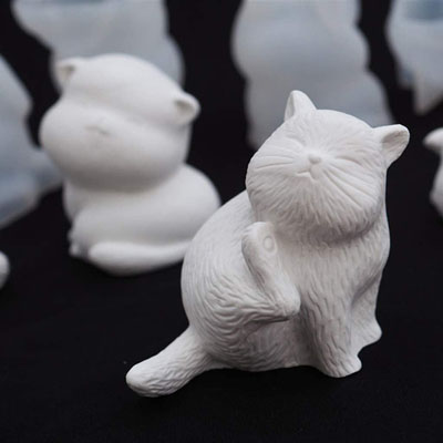 cat silicone mold