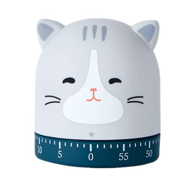 cat kitchen timer