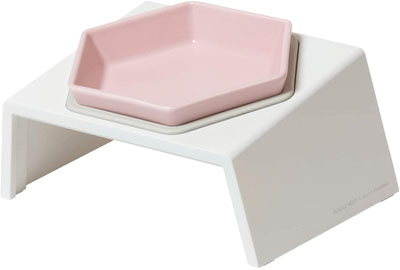 Raised And Elevated Food And Water Bowls For Cats