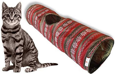 Christmas Cat Scratchers, Tunnels, Caves, Beds, And Houses For Your Kitty