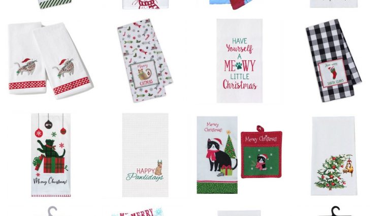 Christmas Kitchen Towels feature