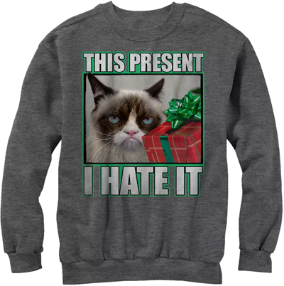 Cat Christmas Sweatshirts For Men