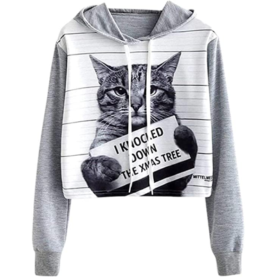 Fun, Festive, And Fantastic Cat Christmas Sweatshirts For Women! – Meow ...