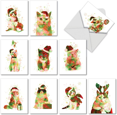Cat Christmas Cards
