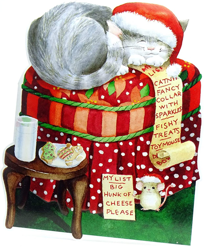 Cat Christmas Cards