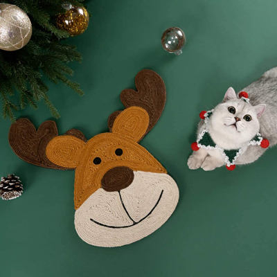Christmas Cat Scratchers, Tunnels, Caves, Beds, And House