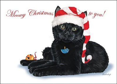 Cat Christmas Cards