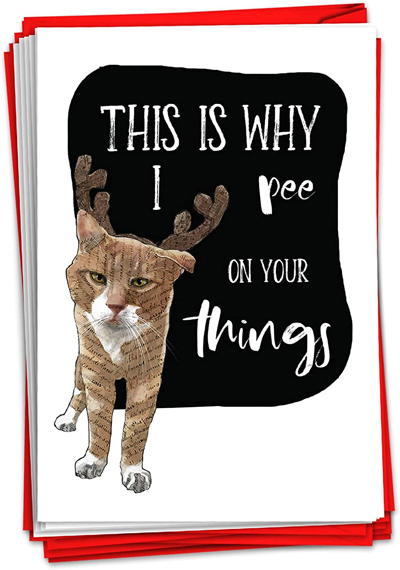 Cat Christmas Cards