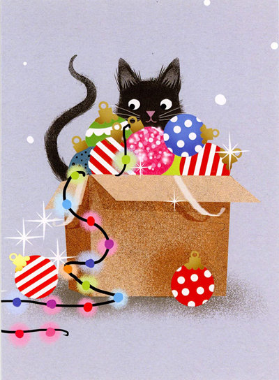 Cat Christmas Cards