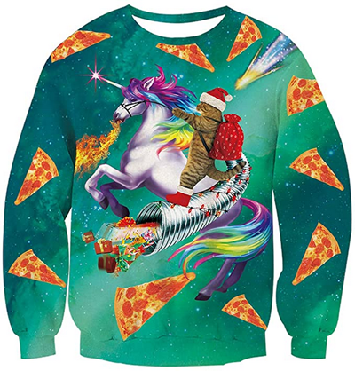 Cat Christmas Sweatshirts For Men