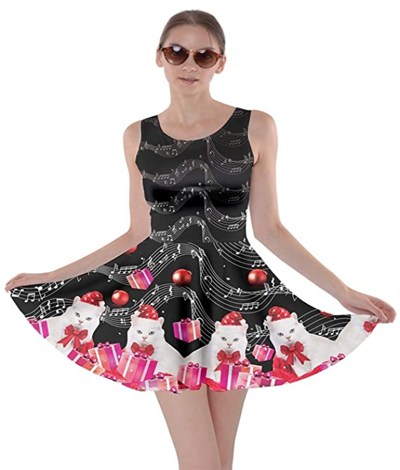 Cat Christmas Dresses