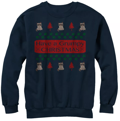 Merry And Fun Cat Christmas Sweatshirts For Men! – Meow As Fluff