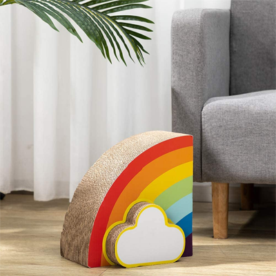 Rainbow Cat Toys, Caves, Beds, Collars, Tunnels, Scratchers