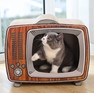cat scratcher bed