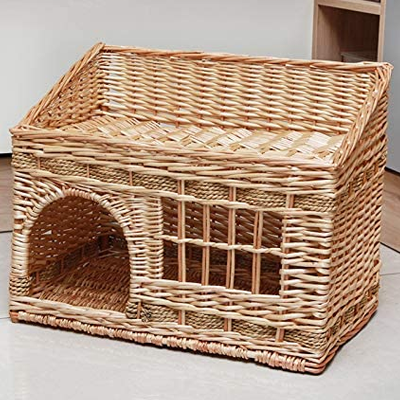 Rattan And Wicker Beds, Cat Trees, Scratching, Posts, And Caves