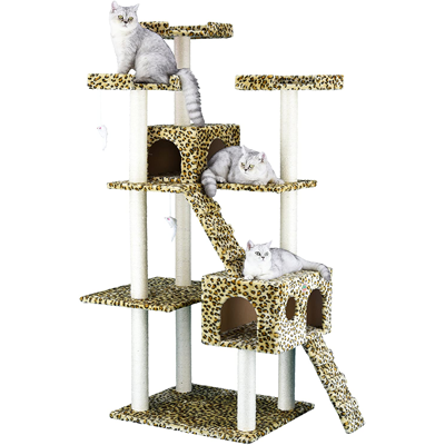 leopard print cat supplies