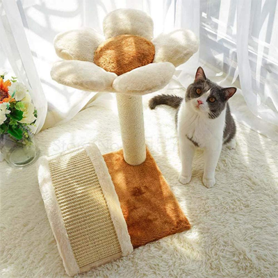 flower cat trees and scratching posts