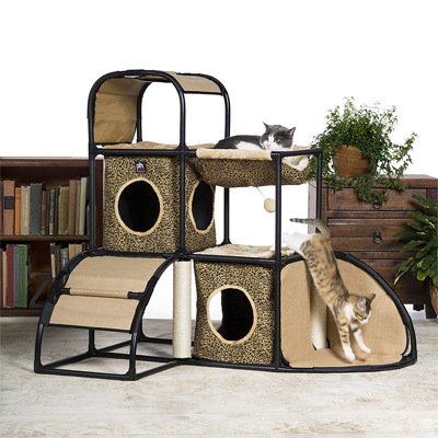 leopard print cat supplies